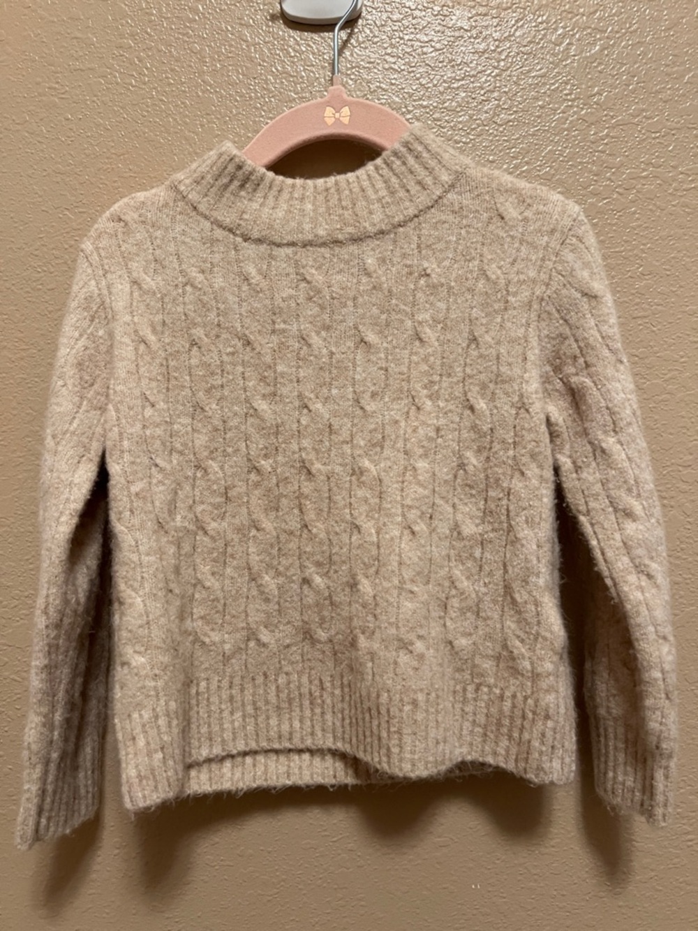 Cozy Toddler Sweater - Beige